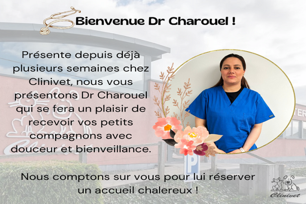 Nouvelle vétérinaire chez Clinivet !