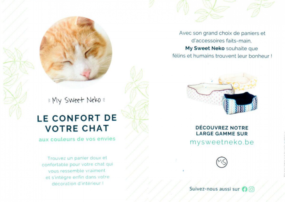 My Sweet Neko : paniers et accessoires personnalisés !